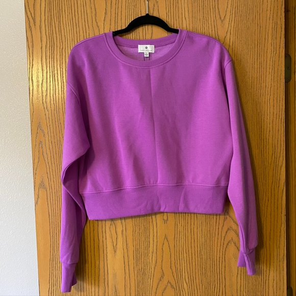 Socialite Tops - NWT: Socialite Cropped Sweatshirt (Nordstrom)